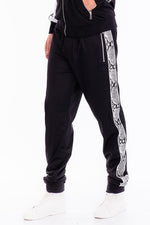 Snake Side Tape Jogger Pants