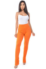 High Waisted Skinny Casual Pants