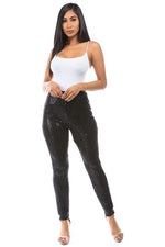 Sequin Casual Pants