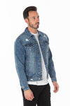 Distressed Denim Jacket