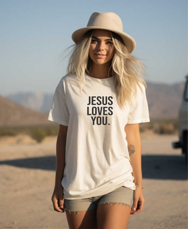 Jesus Loves You Unisex Tee