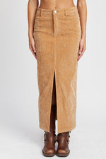 Corduroy Skirt