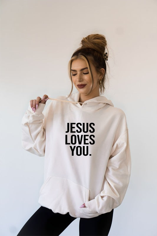 Jesus Loves You Hoodie