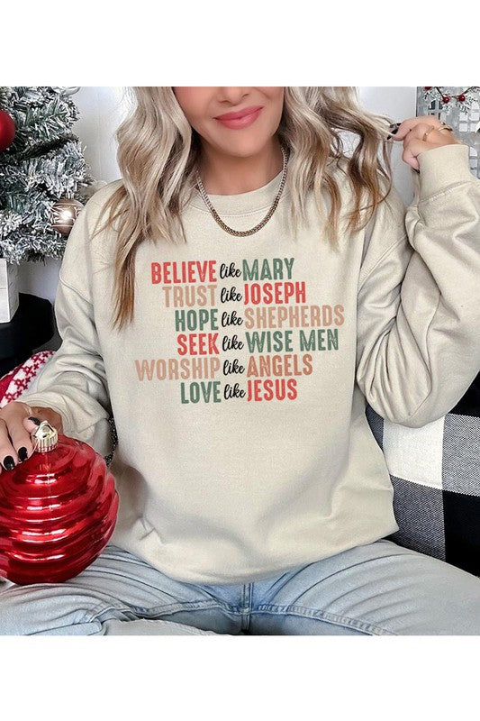 Believe Seek Sweatshirt