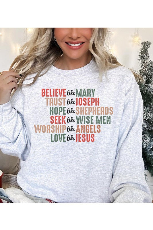 Believe Seek Sweatshirt