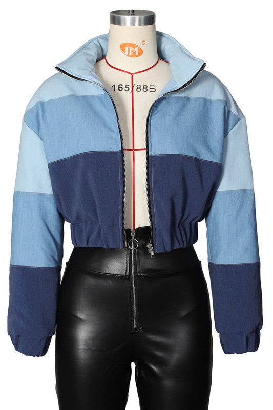 Cropped Puffer Jacket