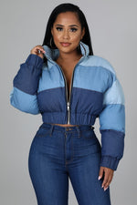 Cropped Puffer Jacket