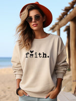 Faith Heart Sweatshirt