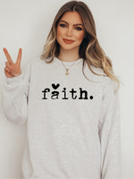 Faith Heart Sweatshirt