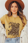 Jesus Face Gold Sequins T Shirt