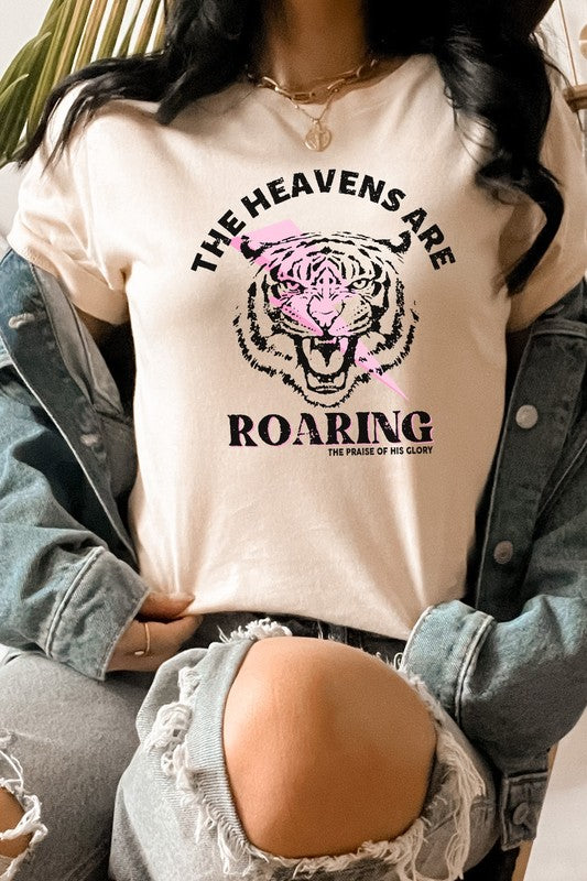The Heavens Are Roaring His Glory T Shirt