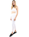 White Athleisure Leggings - TWUMBAAH 