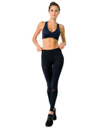 Low-Waist Ribbed Leggings - TWUMBAAH 